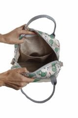 Dinozor Temalı L Boy Su Geçirmez Çocuk Çantası – Okul ve Günlük Kullanım