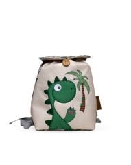 Dinozor Temalı S Boy Su Geçirmez Yıkanabilir Çocuk Okul Çantası Anaokulu Kreş Çantası