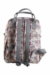 Kedi Temalı L Boy Su Geçirmez Çocuk Çantası – Okul ve Günlük Kullanım