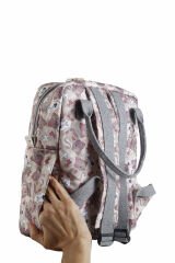 Kedi Temalı L Boy Su Geçirmez Çocuk Çantası – Okul ve Günlük Kullanım