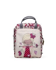 Kelebek Temalı L Boy Su Geçirmez Çocuk Çantası – Okul ve Günlük Kullanım