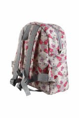 Kelebekli Kız Temalı M Boy Su Geçirmez Çocuk Çantası –İlkokul, Anaokulu ve Günlük Kullanım