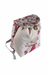 Kelebekli Kız Temalı S Boy Su Geçirmez Yıkanabilir Çocuk Okul Çantası Anaokulu Kreş Çantası