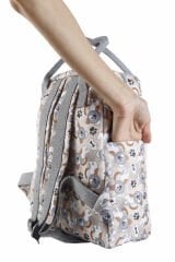 Köpek Temalı L Boy Su Geçirmez Çocuk Çantası – Okul ve Günlük Kullanım