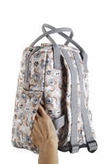 Köpek Temalı L Boy Su Geçirmez Çocuk Çantası – Okul ve Günlük Kullanım