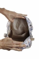 Köpek Temalı M Boy Su Geçirmez Çocuk Çantası –İlkokul, Anaokulu ve Günlük Kullanım