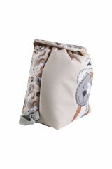 Köpek Temalı S Boy Su Geçirmez Yıkanabilir Çocuk Okul Çantası Anaokulu Kreş Çantası