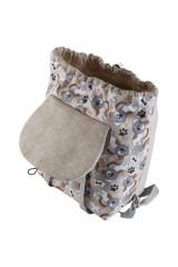 Köpek Temalı S Boy Su Geçirmez Yıkanabilir Çocuk Okul Çantası Anaokulu Kreş Çantası