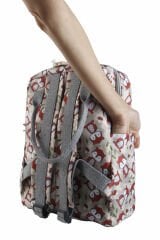 Tilki Temalı L Boy Su Geçirmez Çocuk Çantası – Okul ve Günlük Kullanım