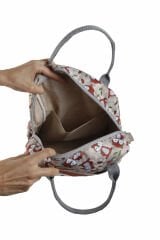 Tilki Temalı L Boy Su Geçirmez Çocuk Çantası – Okul ve Günlük Kullanım