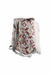 Tilki Temalı S Boy Su Geçirmez Yıkanabilir Çocuk Okul Çantası Anaokulu Kreş Çantası