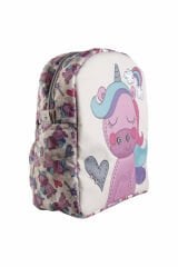 Unicorn Temalı M Boy Su Geçirmez Çocuk Çantası –İlkokul, Anaokulu ve Günlük Kullanım