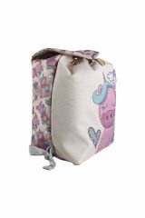 Unicorn Temalı S Boy Su Geçirmez Yıkanabilir Çocuk Okul Çantası Anaokulu Kreş Çantası