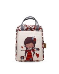 Uğur Böceği Temalı L Boy Su Geçirmez Çocuk Çantası – Okul ve Günlük Kullanım