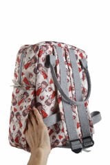 Uğur Böceği Temalı L Boy Su Geçirmez Çocuk Çantası – Okul ve Günlük Kullanım