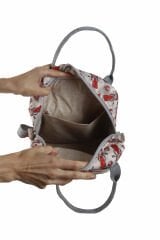 Uğur Böceği Temalı L Boy Su Geçirmez Çocuk Çantası – Okul ve Günlük Kullanım