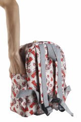 Uğur Böceği Temalı M Boy Su Geçirmez Çocuk Çantası –İlkokul, Anaokulu ve Günlük Kullanım