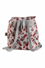 Uğur Böceği Temalı S Boy Su Geçirmez Yıkanabilir Çocuk Okul Çantası Anaokulu Kreş Çantası