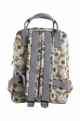 Zürafa Temalı L Boy Su Geçirmez Çocuk Çantası – Okul ve Günlük Kullanım