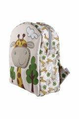 Zürafa Temalı M Boy Su Geçirmez Çocuk Çantası –İlkokul, Anaokulu ve Günlük Kullanım